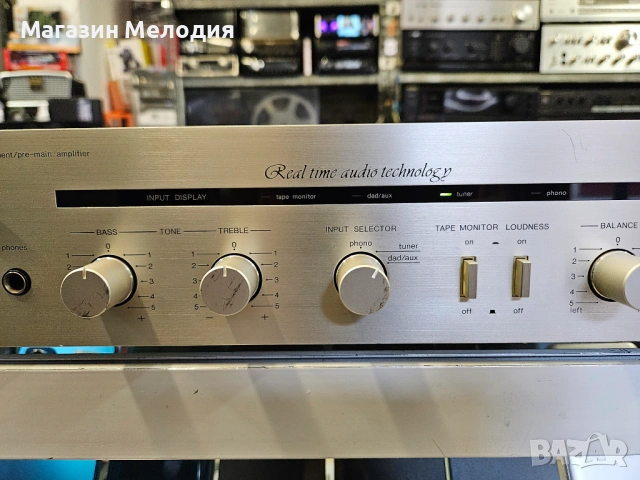 Усилвател DENON PMA-717 В отлично техническо и визуално състояние., снимка 4 - Ресийвъри, усилватели, смесителни пултове - 53177189