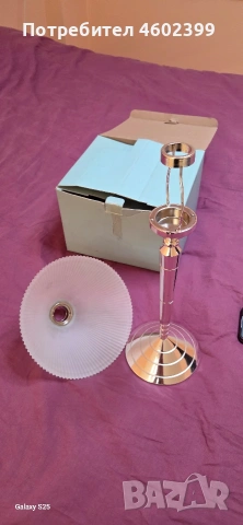 ношна лампа на свещт, снимка 5 - Настолни лампи - 53434037