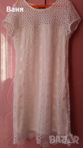 Дантелена рокля и дънкова пола Франко Феручи 