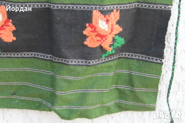 Вълнена престилка за народна носия, снимка 8 - Антикварни и старинни предмети - 50130668