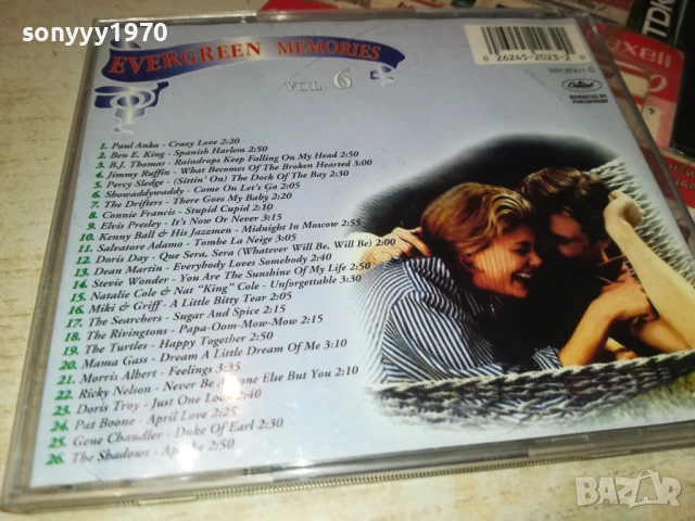 EVERGREEN MEMORIES CD 3110251915, снимка 6 - CD дискове - 52249642