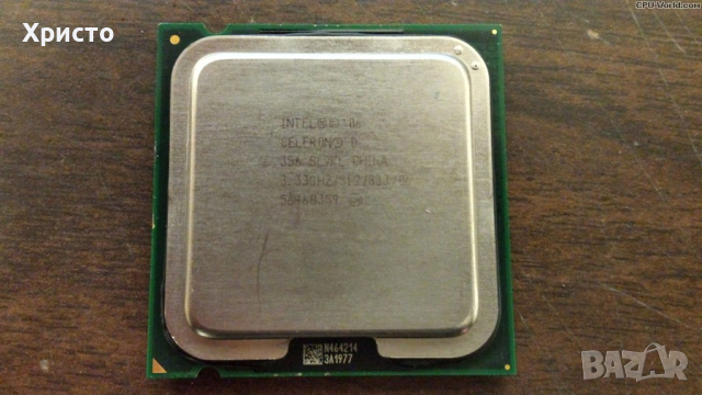 Процесор Intel Celeron D Processor 356  3.33 GHz, снимка 1 - Процесори - 44879691