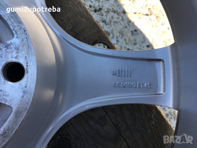  18" джанти 5х112 Мерцедес Е Класа Mercedes W213 Ауди А6 RONAL R56 ТОП , снимка 10 - Гуми и джанти - 28503578