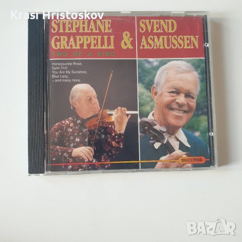  Stephan Grappelli & Svend Asmussen ‎– Two Of A Kind cd