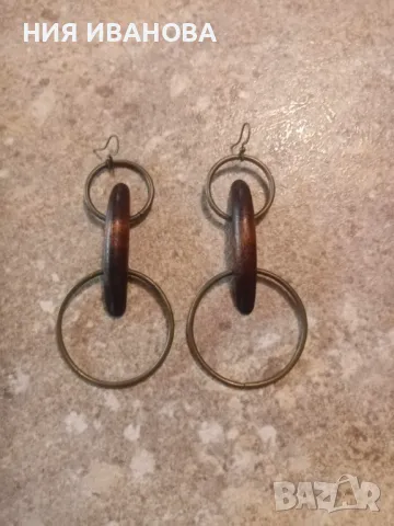 Бижута от естествени материали, снимка 7 - Обеци - 48667372