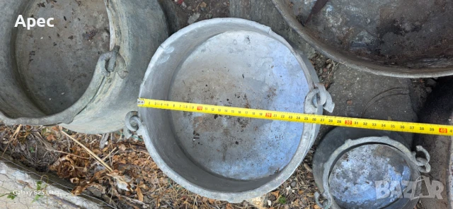 Стари Бакъри- Тави- Сърпове- Гърнета, снимка 11 - Антикварни и старинни предмети - 50658331