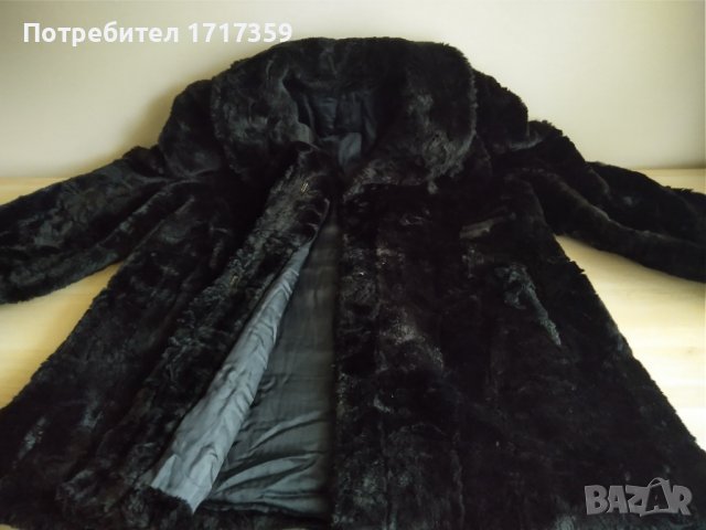 Дамско палто -еко косъм, снимка 2 - Палта, манта - 43328517