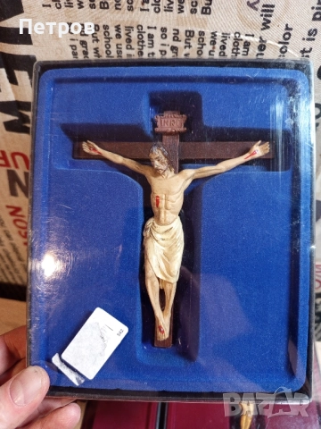 Разпятие/Кръст за стена, снимка 5 - Антикварни и старинни предмети - 51756835
