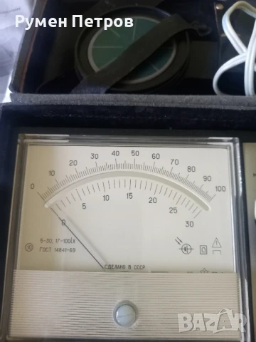 Люксметър М116, СССР, отличен. , снимка 2 - Антикварни и старинни предмети - 50940494