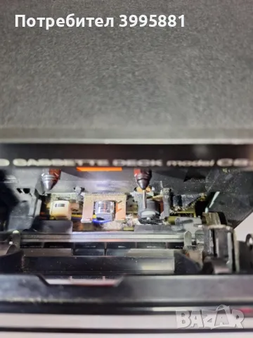 Винтидж стереокасетен дек Akai, mod.CS-703D, снимка 9 - Декове - 48073528