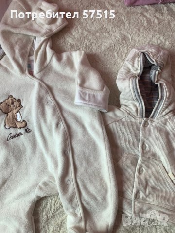 Бебешки горни дрехи палто/Ромпър, снимка 1 - Бебешки ескимоси - 38012193