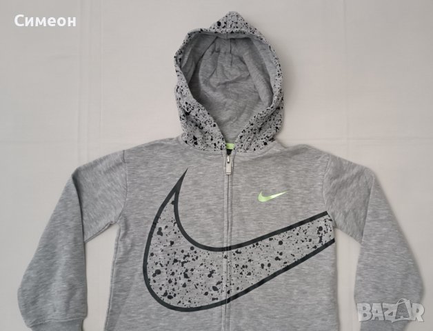 Nike NSW Swoosh Hoodie оригинално горнище ръст 104-110см Найк суичър, снимка 2 - Детски анцузи и суичери - 44046742