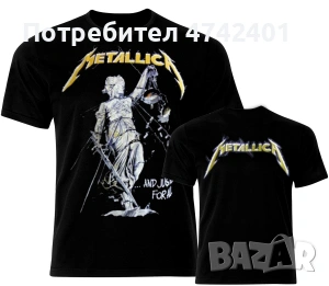 Рок метъл тениски на Metallica