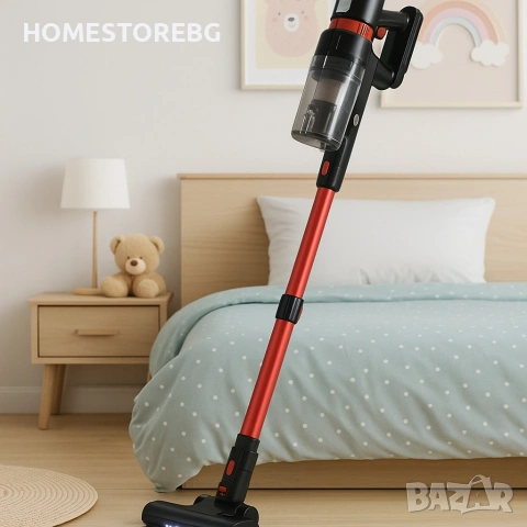 Безжична ръчна прахосмукачка тип „стик“ – V Group KB-703B, снимка 2 - Прахосмукачки - 53157059