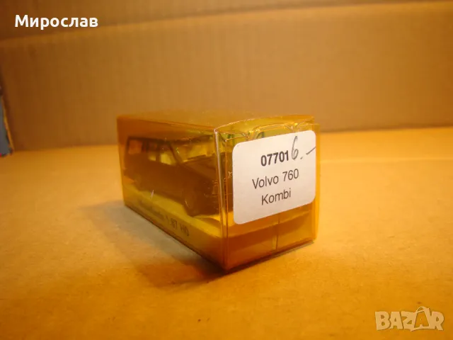 I.M.U. H0 1/87 VOLVO 760 ИГРАЧКА МОДЕЛ КОЛИЧКА, снимка 2 - Колекции - 48942583