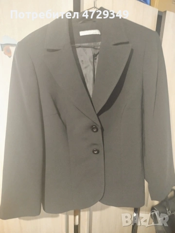 Черно сако , снимка 2 - Сака - 53381222