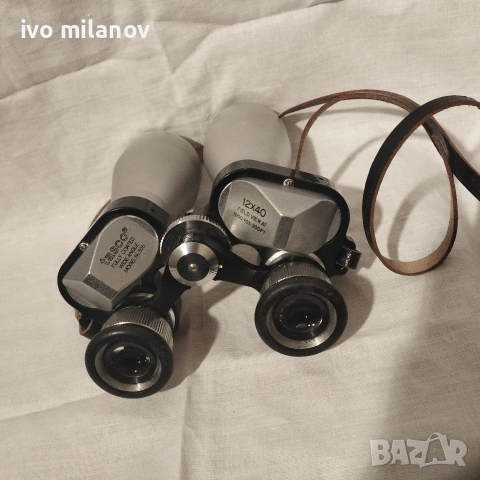 Японски бинокьл Tasco 12x40, снимка 5 - Екипировка - 53008822