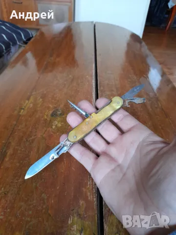 Стар джобен нож,ножче,ножка #103, снимка 5 - Други ценни предмети - 49663125
