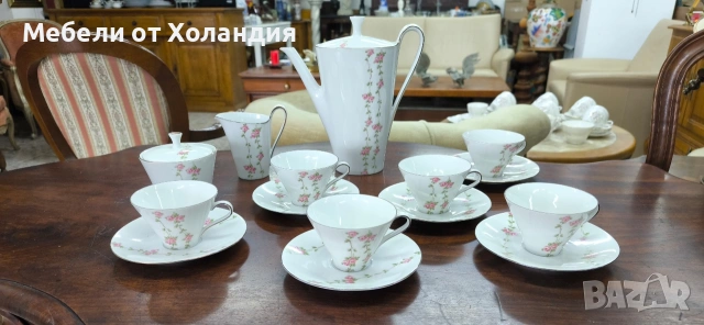 Бавярски порцеланов сервиз за кафе/чай