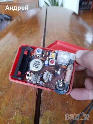 Старо радио,радиоприемник Sharp #7, снимка 5 - Антикварни и старинни предмети - 44116869