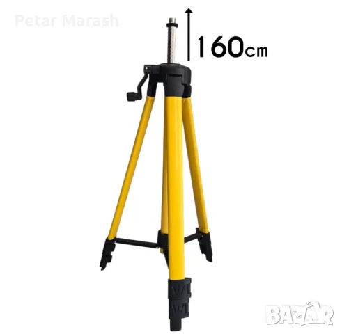 4D Самонивелиращ Лазерен Нивелир с Зелен Лъч + Тринога 1,6м и Комплект Аксесоари, снимка 4 - Измервателни инструменти - 50358530