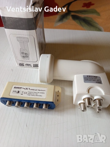 DISEgC +LNB 8 ЕВРО , снимка 3 - Приемници и антени - 53590380
