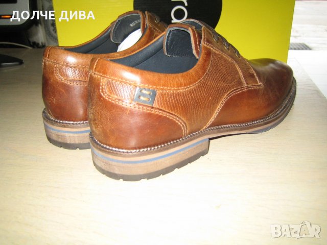 Мъжки обувки естествена кожа камел, снимка 6 - Официални обувки - 26798798