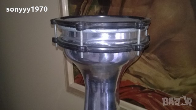 ТАРАМБУКА 30х20см-алуминиева-нова от сирия, снимка 4 - Ударни инструменти - 26333655