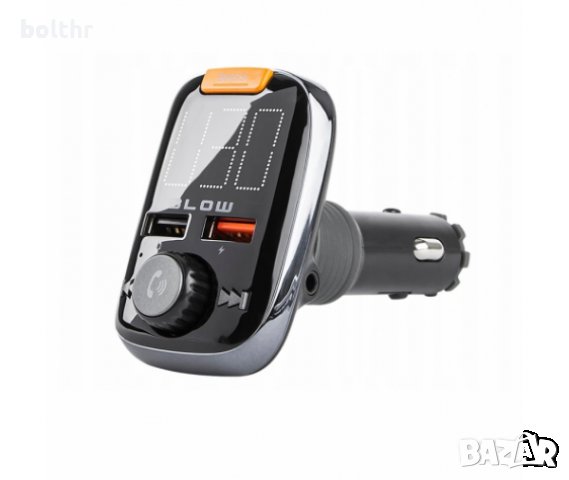 Автомобилен FM Трансмитер С USB Зарядно За GSM Blow , Bluetooth, Quick Charge 3.0, снимка 1 - MP3 и MP4 плеъри - 32504157
