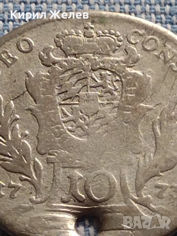 Сребърна монета 10 кройцера 1772г. Максимилиан Йозеф Бавария 13789, снимка 8 - Нумизматика и бонистика - 42930895