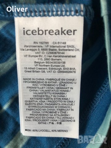 Icebreaker merino-мъжка блуза-нова с етикет-M размер, снимка 6 - Спортни дрехи, екипи - 43244073