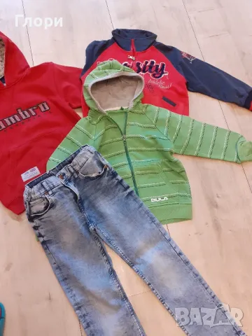 Дънки и суитчъри за момче, снимка 3 - Детски панталони и дънки - 48676442