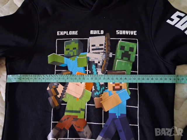 Суичер с качулка за момче, снимка 7 - Детски анцузи и суичери - 51444843