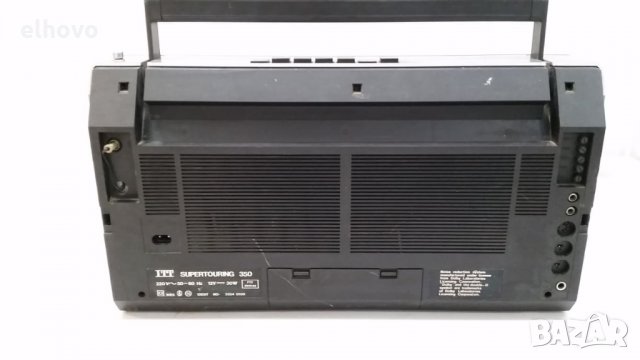 Радио ITT supertouring 350, снимка 2 - Радиокасетофони, транзистори - 26514288