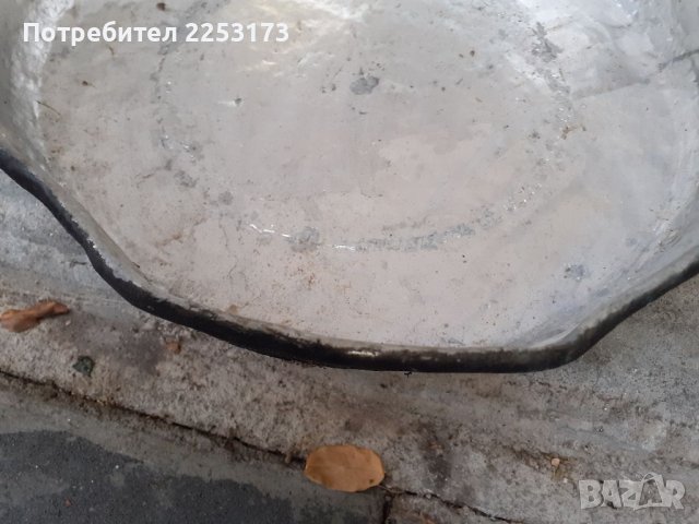 Стара медна тава с калай вътре, снимка 2 - Декорация за дома - 38704061