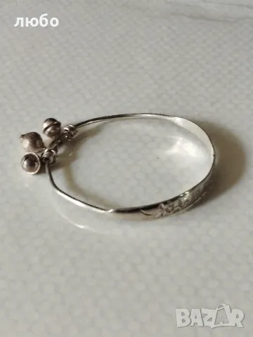 Стара СРЕБЪРНА КИТАЙСКА ГРИВНА ПРОБА СРЕБРО 0,990, снимка 9 - Други ценни предмети - 50254052