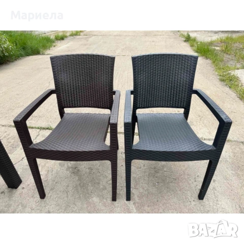 Градински комплект LUX маса с 6 стола, снимка 2 - Градински мебели, декорация  - 53180230