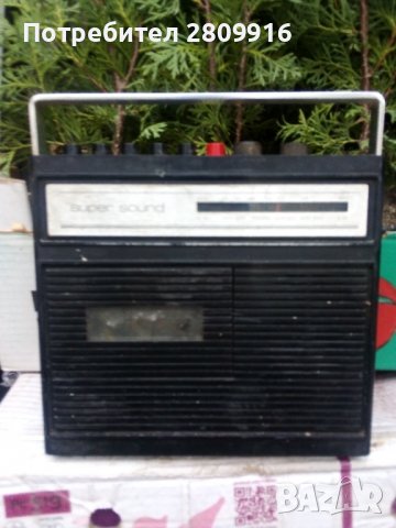 Стар радио касетофон , снимка 7 - Колекции - 38816341