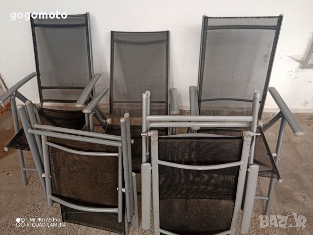 Шезлонг разтегателен, алуминиеви столове за плаж, къмпинг, море, планина, вила и т.н., снимка 8 - Къмпинг мебели - 37054076