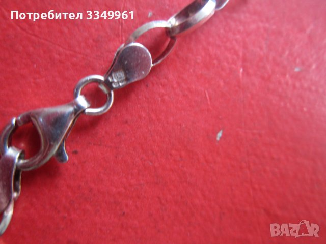 Уникално дизайнерско сребърно колие с камъни , снимка 5 - Колиета, медальони, синджири - 36622296