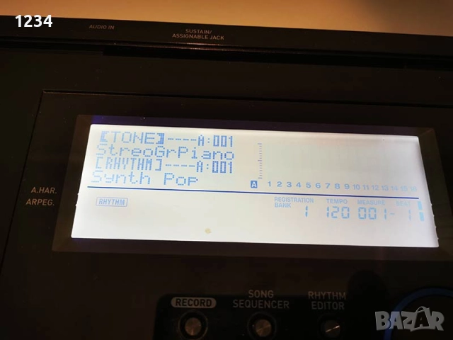 Синтезатор клавир CASIO CTK-6200 с динамична клавиатура и USB порт 5 октави, снимка 8 - Синтезатори - 52656264