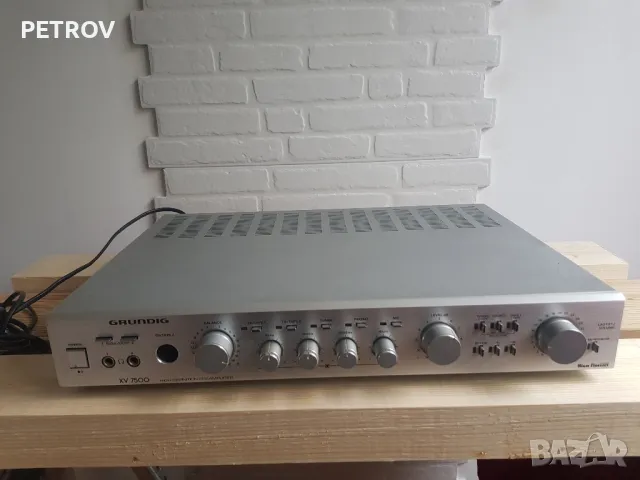 Grundig XV 7500 preamp предусилвател, снимка 3 - Ресийвъри, усилватели, смесителни пултове - 50428521