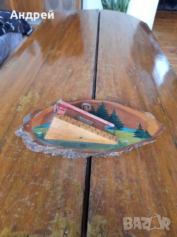 Стара дървена декорация,сувенир #15