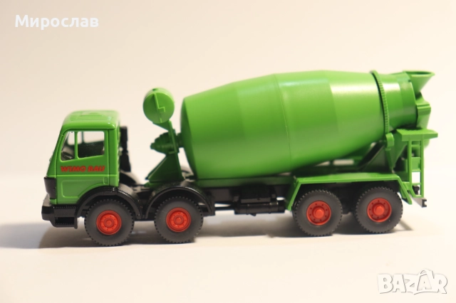 WIKING H0 1/87 MERCEDES БЕТОНОВОЗ МИКСЕР КАМИОН МОДЕЛ