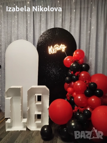 Украса за юбилей , снимка 2 - Декорация - 47022395