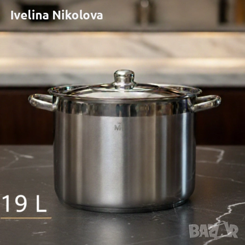 Неръждаема тенджера -  MERCURY HAUS COSMO PREMIUM , снимка 2 - Съдове за готвене - 51976885