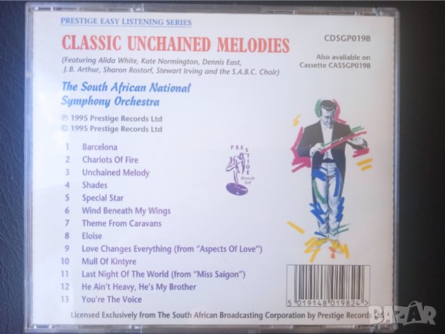 The South African National Symphony Orchestra ‎– Classic Unchained Melodies - оригинален диск музика, снимка 2 - CD дискове - 44866785