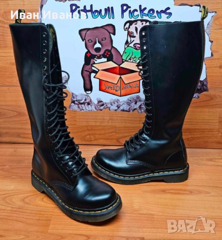 DR MARTENS 12270 Високи ботуши с цип до коляното номер 39 , снимка 5 - Дамски ботуши - 43024097