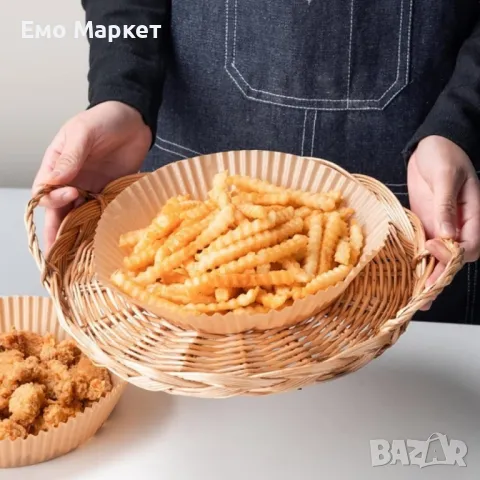 Комплект 50 броя незалепващи термоустойчиви хартиени подложки, снимка 4 - Други - 48919330