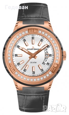 Jacques Lemans Miami Crystal, снимка 2 - Дамски - 27377899